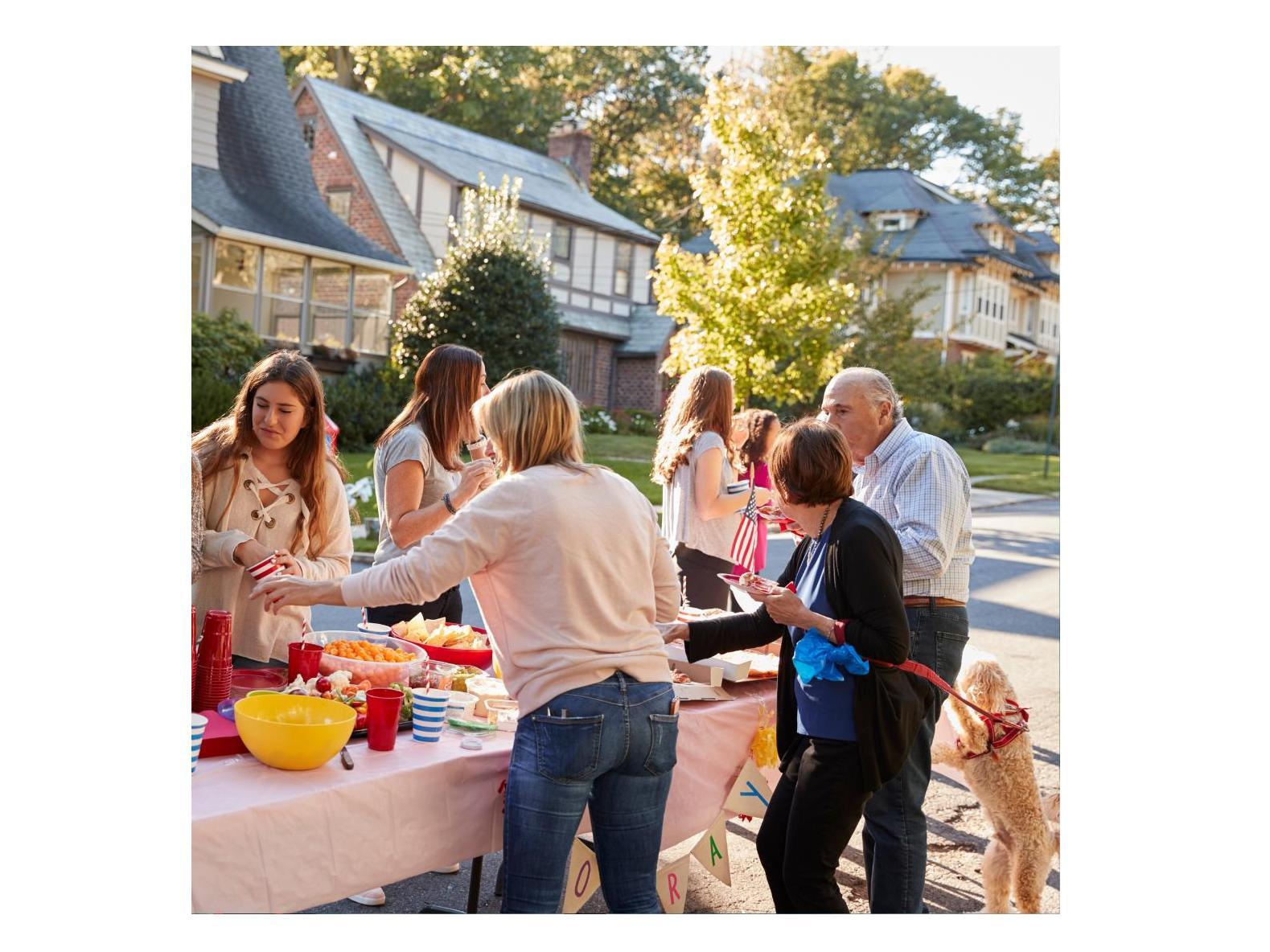 Family at table